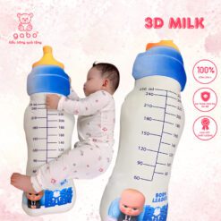 Gối Ôm 3D Hình Bình Sữa - Gấu Bông Bình Sữa Cho Bé