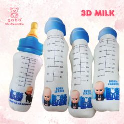 Gối Ôm 3D Hình Bình Sữa - Gấu Bông Bình Sữa Cho Bé