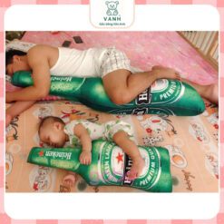 Gấu Bông 3D hình Chai Bia - Gấu Bông hình Chai Bia Heniken