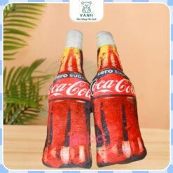 Gấu Bông 3D Hình Chai Coca - Gối Ôm 3D Chai Coca