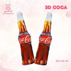 Gấu Bông 3D Hình Chai Coca - Gối Ôm 3D Chai Coca