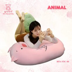 Gấu Bông Animal Size 50 Béo Ú Cute - Gối Ôm Animal