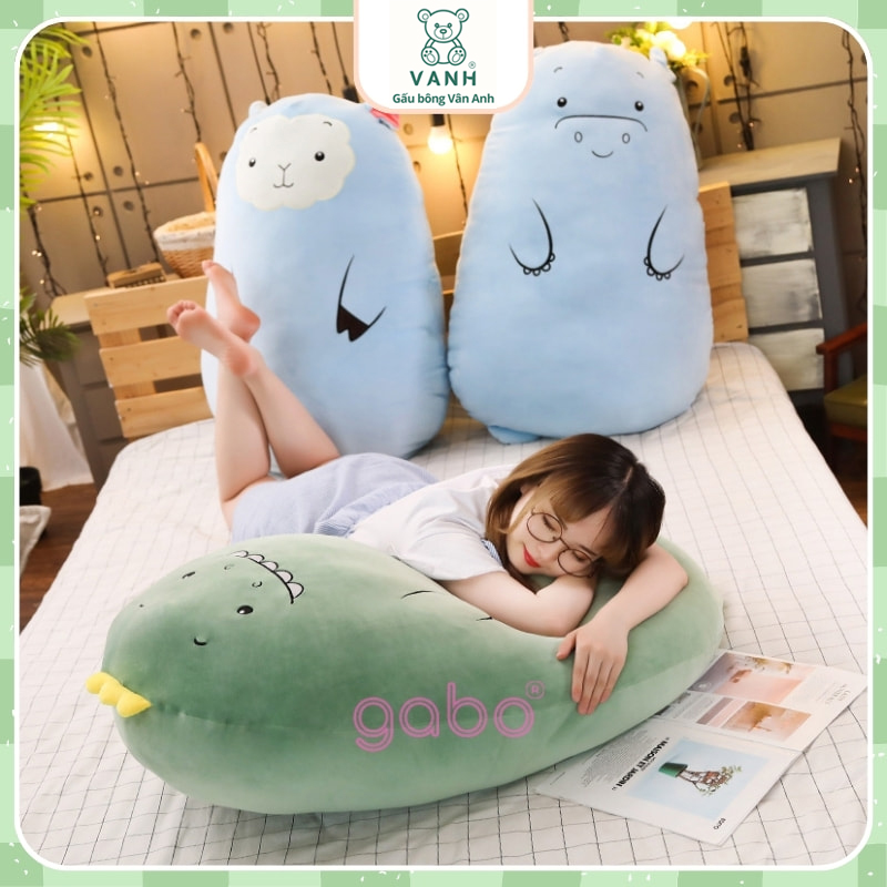 Gấu Bông Animal Size 50 Béo Ú Cute - Gối Ôm Animal 11 Gấu Bông Animal Size 50 Béo Ú Cute - Gối Ôm Animal