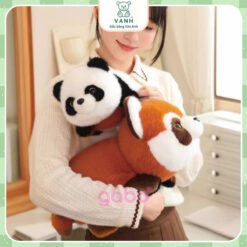 Gấu Bông Capybara Lộn Ong Vàng 2in1 3 Gấu Bông Capybara Lộn Ong Vàng 2in1