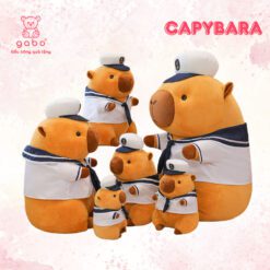 Gấu Bông Capybara Thủy Thủ - Chuột Lang Thủy Thủ Chỉ 1xx