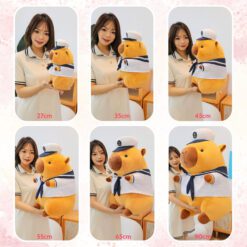 Gấu Bông Capybara Thủy Thủ - Chuột Lang Thủy Thủ Chỉ 1xx