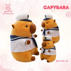 Gấu Bông Capybara Thủy Thủ - Chuột Lang Thủy Thủ Chỉ 1xx