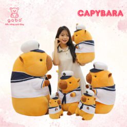 Gấu Bông Capybara Thủy Thủ - Chuột Lang Thủy Thủ Chỉ 1xx