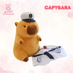 Gấu Bông Capybara Thủy Thủ - Chuột Lang Thủy Thủ Chỉ 1xx