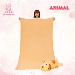 Gấu nhồi bông Chó Mũi Tim, Gối ôm Cún có mềm cho bé