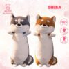 Gấu Bông Chó Shiba Đứng Lông Mịn - Chó Shiba Đứng