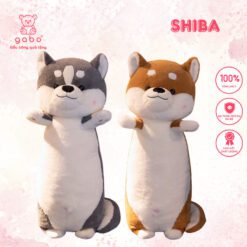 Gấu Bông Chó Shiba Đứng Lông Mịn - Chó Shiba Đứng