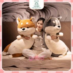 Gấu Bông Chó Shiba Đứng Lông Mịn - Chó Shiba Đứng 8 Gấu Bông Chó shiba đứng Lông mịn