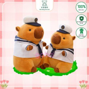 Gấu Bông Capybara Thủy Thủ - Chuột Lang Chỉ 1xx 9 chuot capybara thuy thu 1