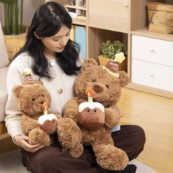 Gấu Bông Teddy Ôm Bánh Sinh Nhật 6 Gấu Bông Teddy Ôm Bánh Sinh Nhật
