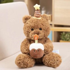 Gấu Bông Teddy Ôm Bánh Sinh Nhật 4 Gấu Bông Teddy Ôm Bánh Sinh Nhật