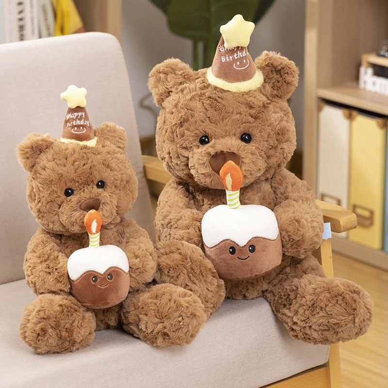 Gấu Bông Teddy Ôm Bánh Sinh Nhật 11 Gấu Bông Teddy Ôm Bánh Sinh Nhật