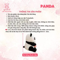 Gấu Bông Gấu trúc Ôm Bình Sữa, Pan Da Cầm Bình Sữa 7 Gấu Panda Ôm Bình Sữa - Gấu Trúc Ôm Bình Sữa