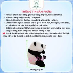 Gấu Bông Capybara Trong Ống Tre 2in1 - Gấu Trúc Ống Tre 8 Gấu Bông Capybara Trong Ống Tre 2in1 - Gấu Trúc Ống Tre