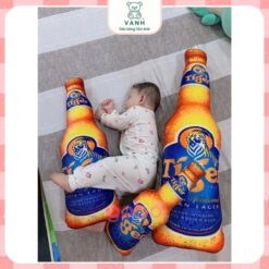 Gối ôm 3d Bia Tiger, Gấu Bông Chai Bia