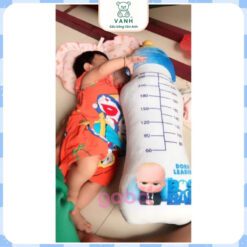 Gối Ôm 3D Hình Bình Sữa - Gấu Bông Bình Sữa