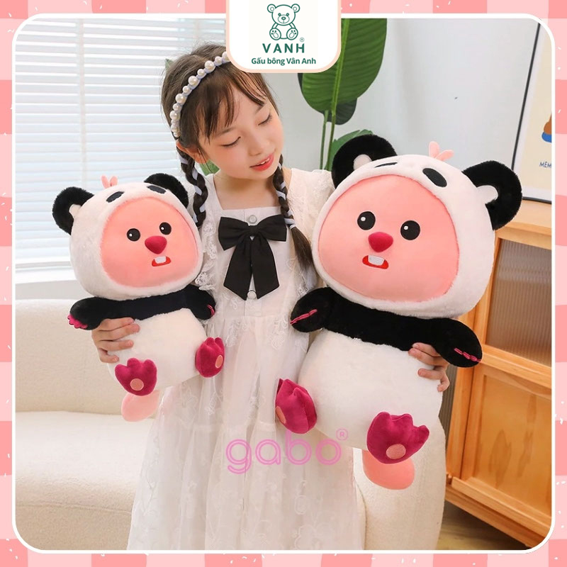 Xưởng sản xuất kinh doanh thú bông quà tặng Quảng Châu cao cấp Gấu bông Loopy Cosplay cute đáng yêu