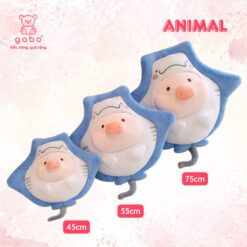 Gấu Bông Heo Cá Đuối Cute - Heo Lulu Cosplay Cá Đuối 5 Gấu Bông Heo Cá Đuối Cute - Heo Lulu Cosplay Cá Đuối