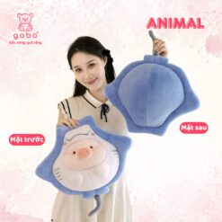Gấu Bông Heo Cá Đuối Cute - Heo Lulu Cosplay Cá Đuối 6 Gấu Bông Heo Cá Đuối Cute - Heo Lulu Cosplay Cá Đuối