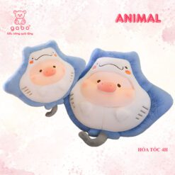 Gấu Bông Heo Cá Đuối Cute - Heo Lulu Cosplay Cá Đuối 3 Gấu Bông Heo Cá Đuối Cute - Heo Lulu Cosplay Cá Đuối