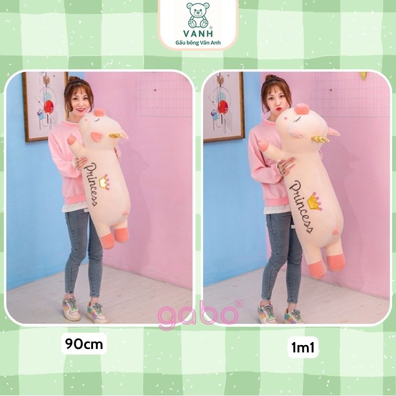 Xưởng sản xuất kinh doanh thú bông quà tặng Quảng Châu cao cấp Gấu bông Heo nằm cánh tim Goodnight, Heo thiên thần size 1m1