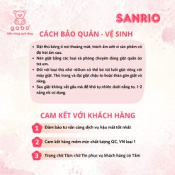 Gấu bông Kuromi Melody Ôm Hoa Hướng Dương