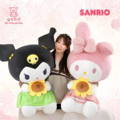 Gấu bông Kuromi Melody Ôm Hoa Hướng Dương