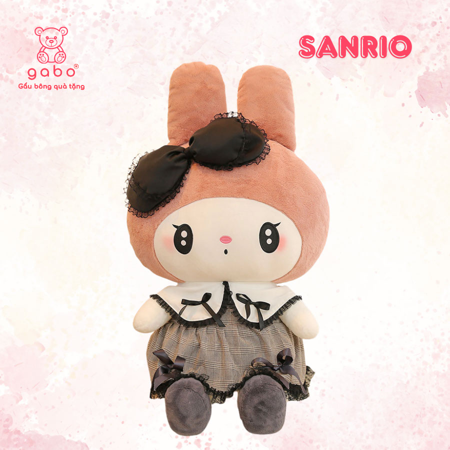 Gấu Bông Melody Mặc Váy Tiểu Thư, Kuromi Váy Ren Quý Tộc 14 Gấu Bông Melody Mặc Váy Tiểu Thư, Kuromi Váy Ren Quý Tộc