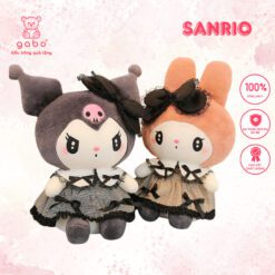 Gấu Bông Melody Mặc Váy Tiểu Thư, Kuromi Váy Ren Quý Tộc