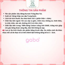 kuromi trang deo tui 8