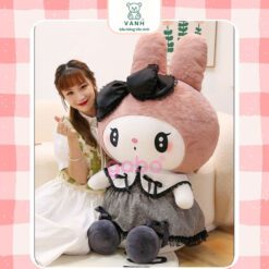 Gấu Bông Melody Mặc Váy Tiểu Thư, Kuromi Váy Ren Quý Tộc 6 Gấu Bông Melody Mặc Váy Tiểu Thư, Kuromi Váy Ren Quý Tộc