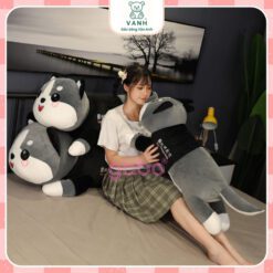 Gấu bông Mèo Alaska Siêu to khổng lồ