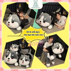 Gấu bông Mèo Alaska Siêu to khổng lồ