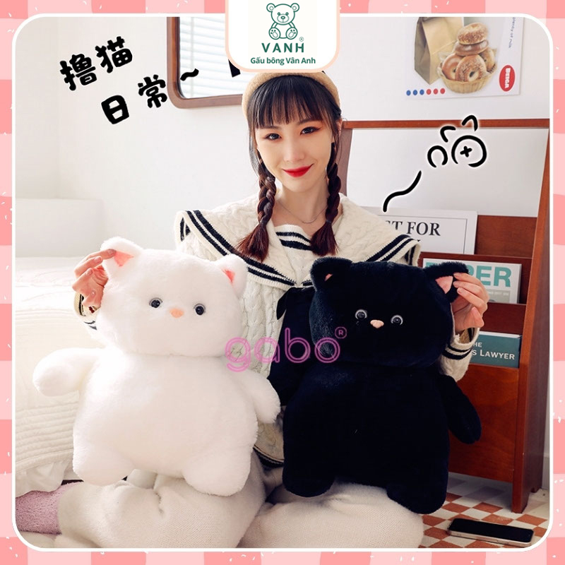 Gấu Bông Mèo Béo Mặt Ngố, Mèo Bụng Bự Vô Tri 13 Gấu Bông Mèo Béo Mặt Ngố, Mèo Bụng Bự Vô Tri