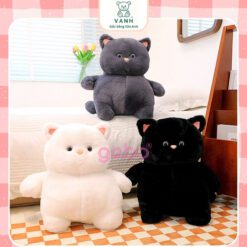 Gấu Bông Mèo Béo Mặt Ngố, Mèo Bụng Bự Vô Tri 1 Gấu Bông Mèo Béo Mặt Ngố, Mèo Bụng Bự Vô Tri