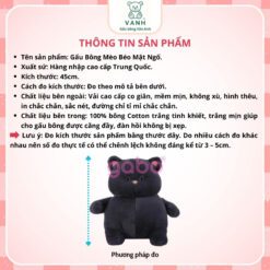 Gấu Bông Mèo Béo Mặt Ngố, Mèo Bụng Bự Vô Tri 7 Gấu Bông Mèo Béo Mặt Ngố, Mèo Bụng Bự Vô Tri