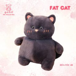 Gấu Bông Mèo Béo Mặt Ngố, Mèo Bụng Bự vô tri mặt thộn Lông Thỏ siu mượt