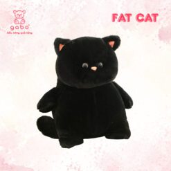 Gấu Bông Mèo Béo Mặt Ngố, Mèo Bụng Bự vô tri mặt thộn Lông Thỏ siu mượt