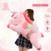 Gấu Bông Ngựa Unicorn kì lân 1 Sừng