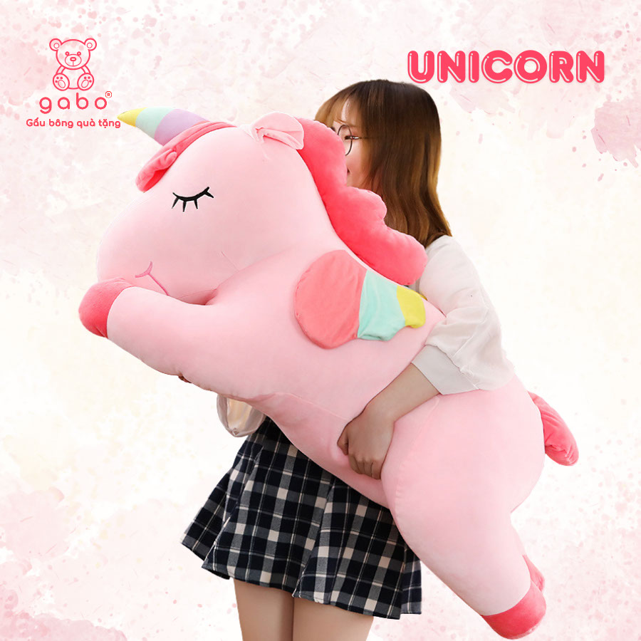 Gấu Bông Ngựa Unicorn kì lân 1 Sừng 11 Gấu Bông Ngựa Unicorn kì lân 1 Sừng