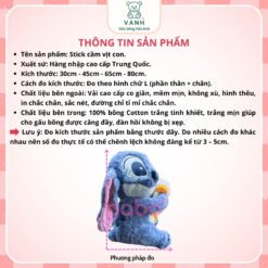 Gấu Bông Stich Ôm Vịt - Stich Nháy Mắt Đáng Yêu,
