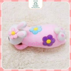 Gấu Bông Thỏ Hoa, gối ôm Thỏ Nằm Mông Bự 4 Gấu Bông Thỏ Hoa, gối ôm Thỏ Nằm Mông Bự