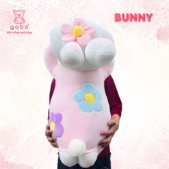 Gấu Bông Thỏ Hoa, gối ôm Thỏ Nằm Mông Bự