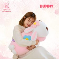Gấu Bông Thỏ Hoa, gối ôm Thỏ Nằm Mông Bự