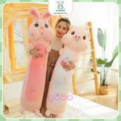 Gấu Bông Thỏ Má Phính - Gối Ôm Heo Má Phính 5 Gấu Bông Thỏ Má Phính - Gối Ôm Heo Má Phính